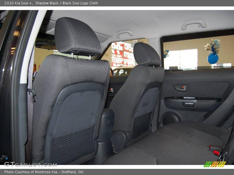 Shadow Black / Black Soul Logo Cloth 2010 Kia Soul +