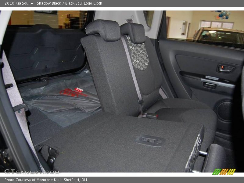 Shadow Black / Black Soul Logo Cloth 2010 Kia Soul +