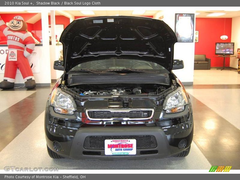 Shadow Black / Black Soul Logo Cloth 2010 Kia Soul +