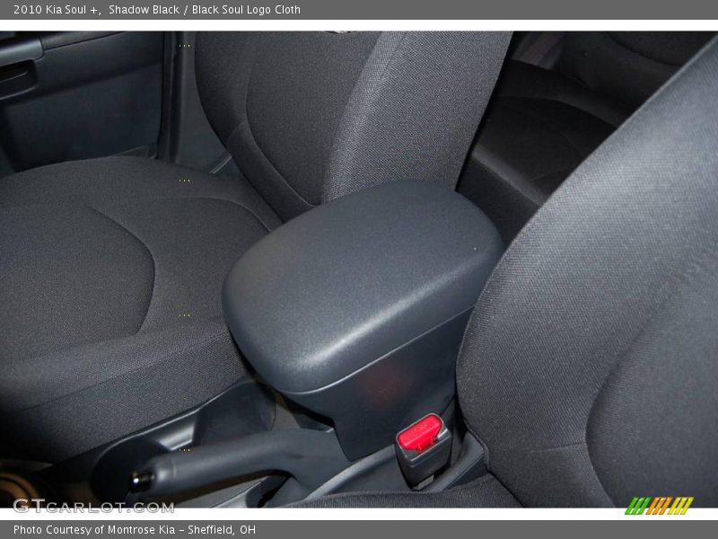 Shadow Black / Black Soul Logo Cloth 2010 Kia Soul +