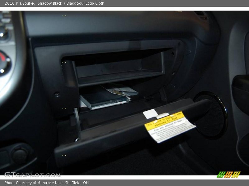 Shadow Black / Black Soul Logo Cloth 2010 Kia Soul +