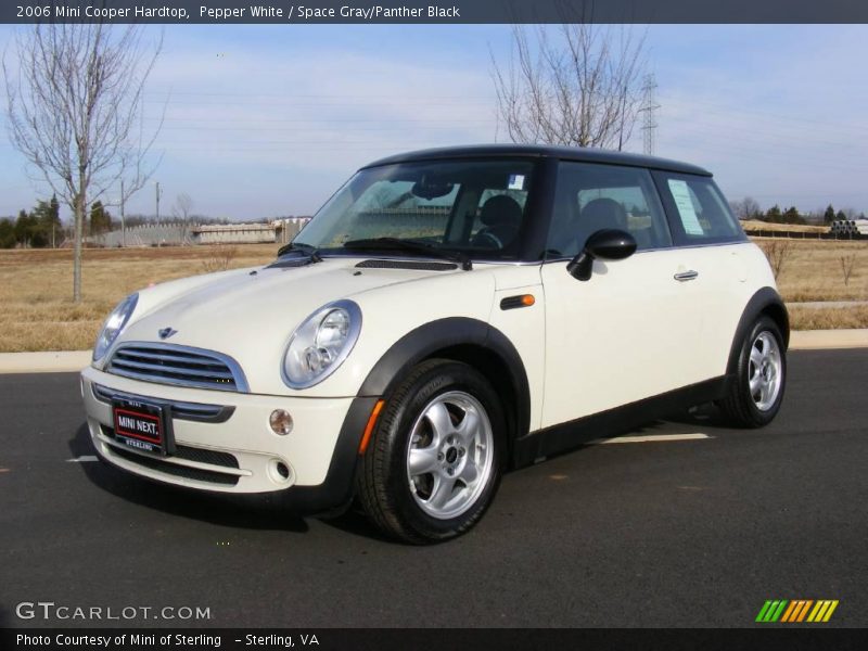 Pepper White / Space Gray/Panther Black 2006 Mini Cooper Hardtop