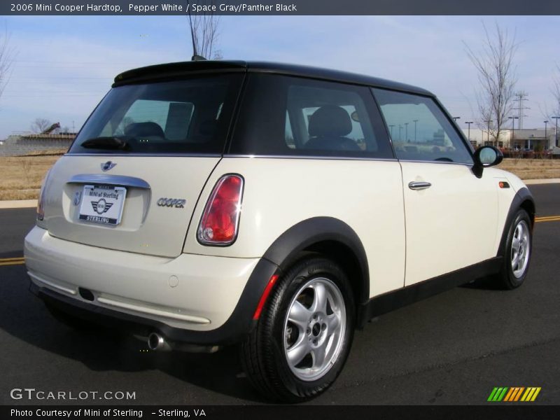 Pepper White / Space Gray/Panther Black 2006 Mini Cooper Hardtop