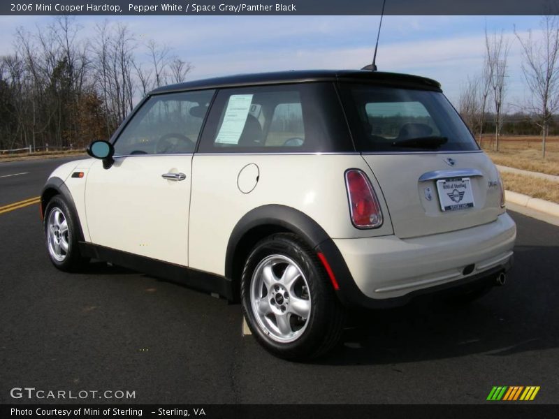 Pepper White / Space Gray/Panther Black 2006 Mini Cooper Hardtop