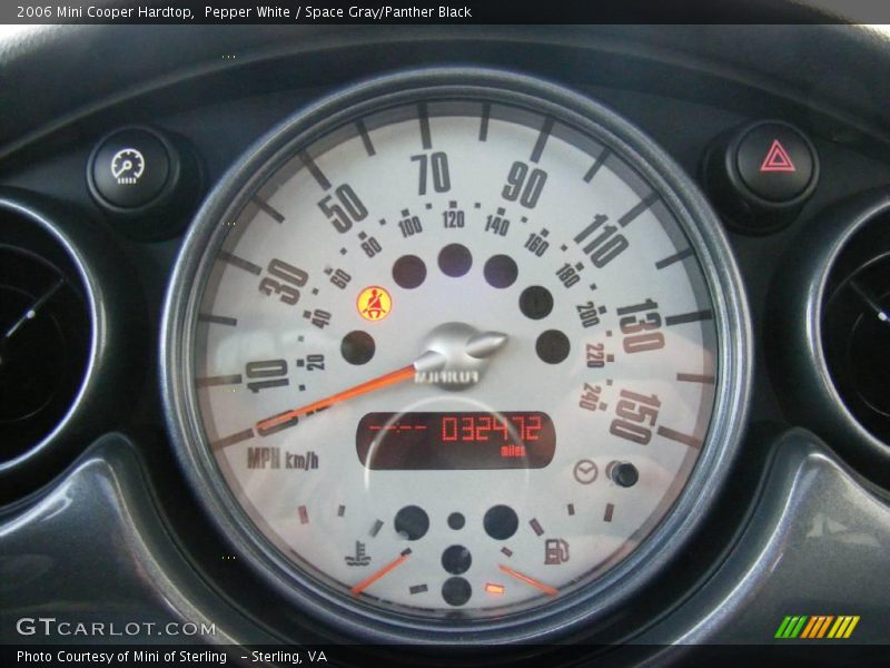 Pepper White / Space Gray/Panther Black 2006 Mini Cooper Hardtop
