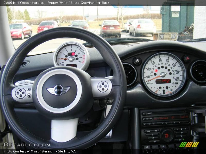 Pepper White / Space Gray/Panther Black 2006 Mini Cooper Hardtop