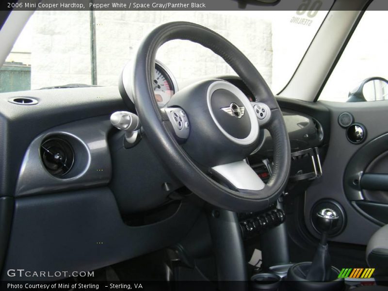 Pepper White / Space Gray/Panther Black 2006 Mini Cooper Hardtop