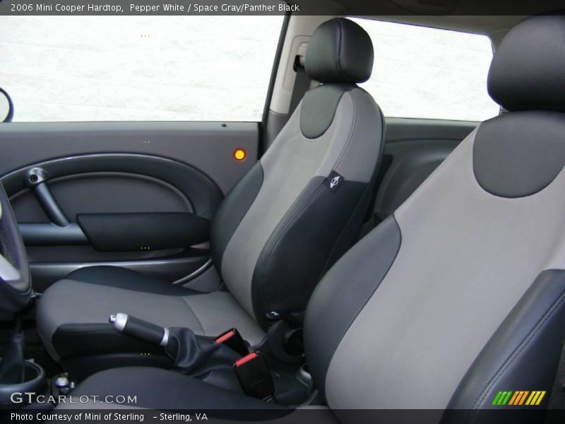 Pepper White / Space Gray/Panther Black 2006 Mini Cooper Hardtop