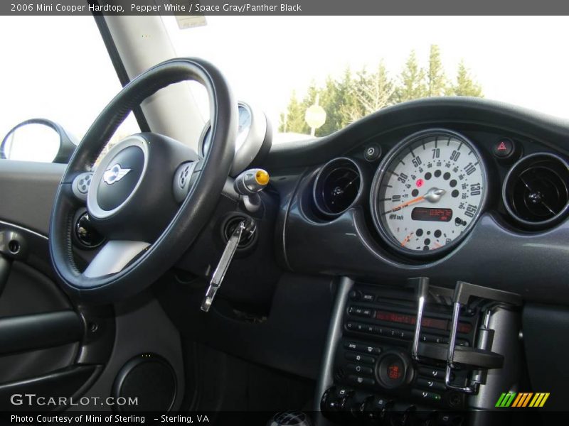 Pepper White / Space Gray/Panther Black 2006 Mini Cooper Hardtop