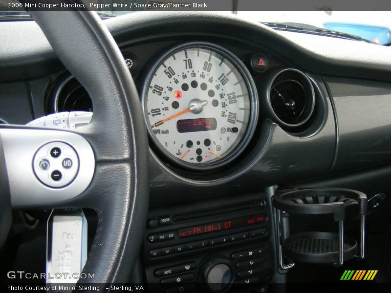Pepper White / Space Gray/Panther Black 2006 Mini Cooper Hardtop