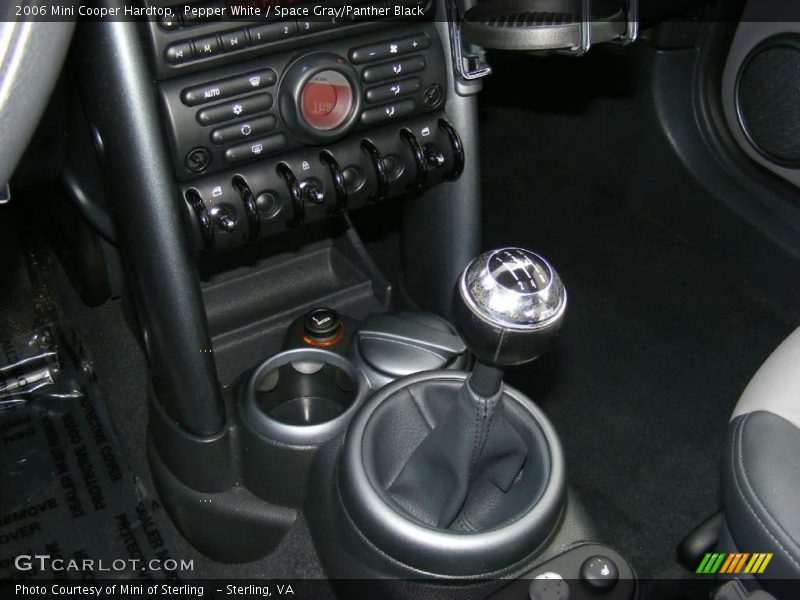 Pepper White / Space Gray/Panther Black 2006 Mini Cooper Hardtop