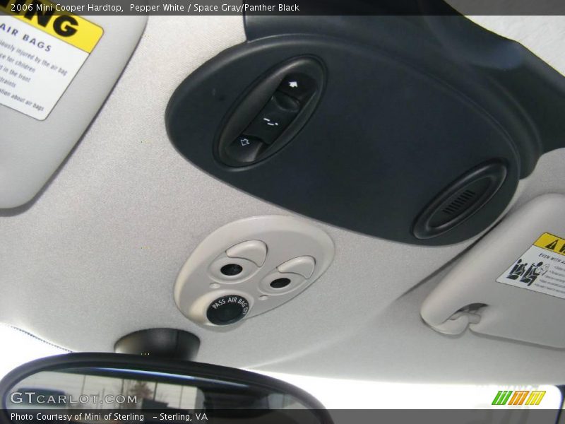 Pepper White / Space Gray/Panther Black 2006 Mini Cooper Hardtop