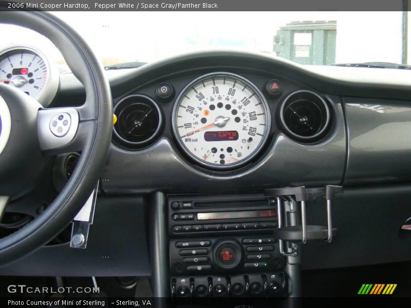 Pepper White / Space Gray/Panther Black 2006 Mini Cooper Hardtop