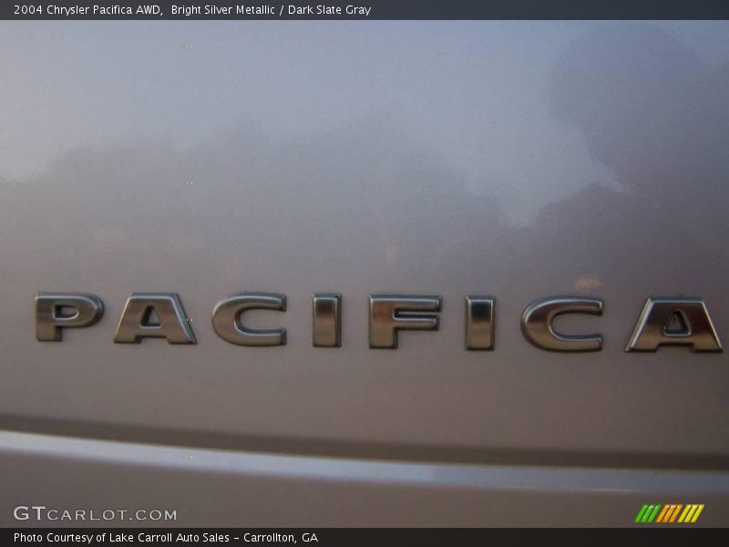 Bright Silver Metallic / Dark Slate Gray 2004 Chrysler Pacifica AWD