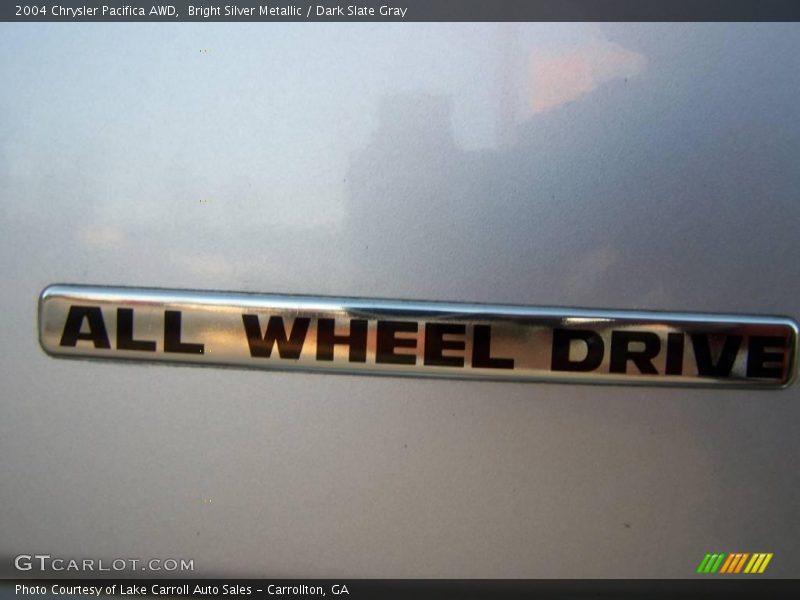 Bright Silver Metallic / Dark Slate Gray 2004 Chrysler Pacifica AWD