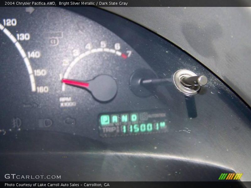 Bright Silver Metallic / Dark Slate Gray 2004 Chrysler Pacifica AWD