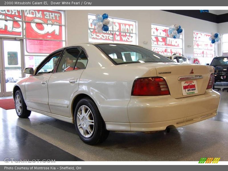Dover White Pearl / Gray 2000 Mitsubishi Galant ES