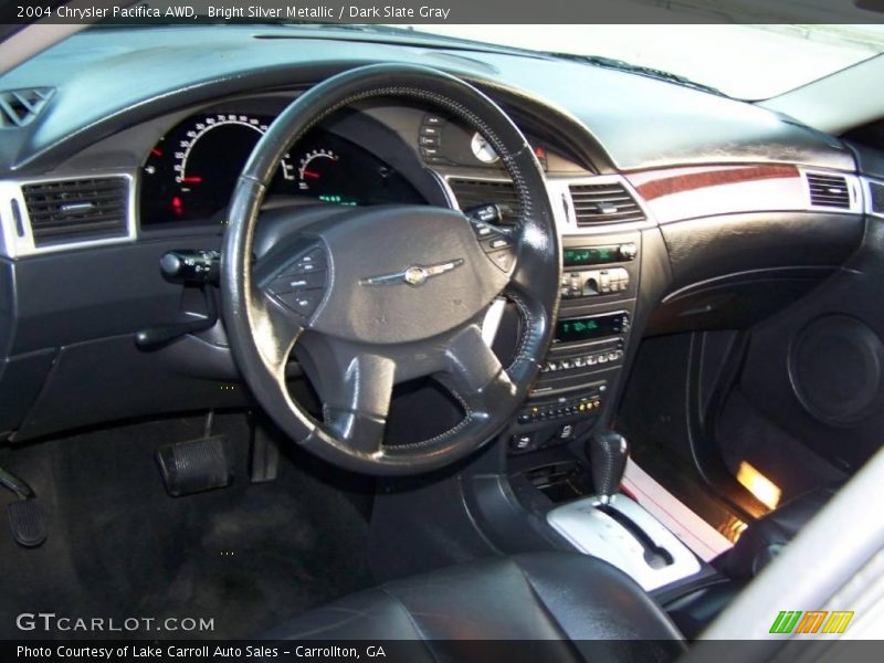 Bright Silver Metallic / Dark Slate Gray 2004 Chrysler Pacifica AWD