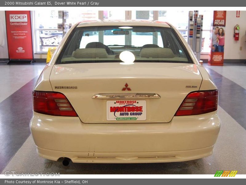Dover White Pearl / Gray 2000 Mitsubishi Galant ES