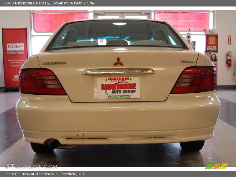 Dover White Pearl / Gray 2000 Mitsubishi Galant ES