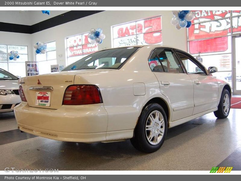 Dover White Pearl / Gray 2000 Mitsubishi Galant ES