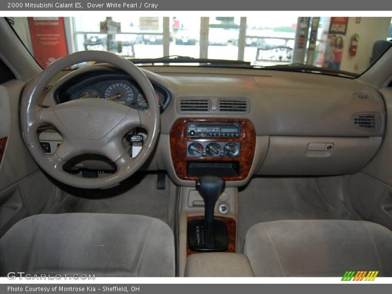 Dover White Pearl / Gray 2000 Mitsubishi Galant ES