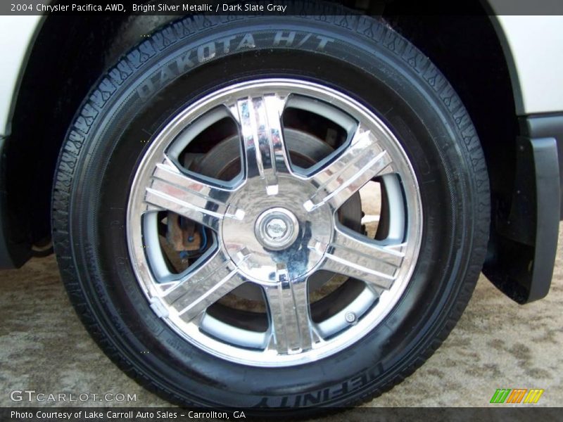 Bright Silver Metallic / Dark Slate Gray 2004 Chrysler Pacifica AWD