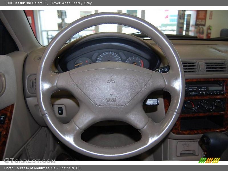 Dover White Pearl / Gray 2000 Mitsubishi Galant ES