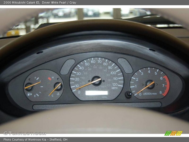 Dover White Pearl / Gray 2000 Mitsubishi Galant ES