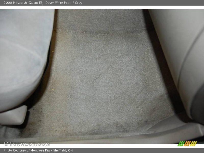 Dover White Pearl / Gray 2000 Mitsubishi Galant ES