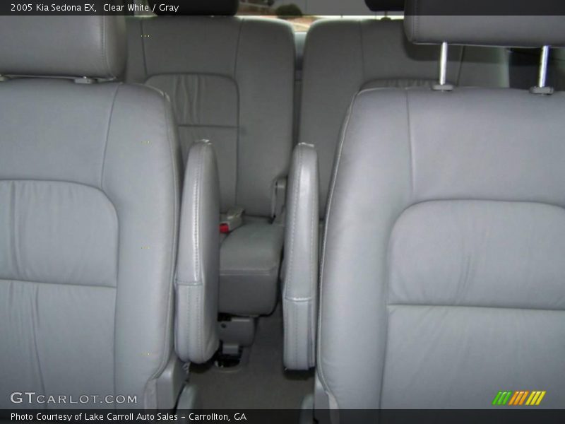 Clear White / Gray 2005 Kia Sedona EX