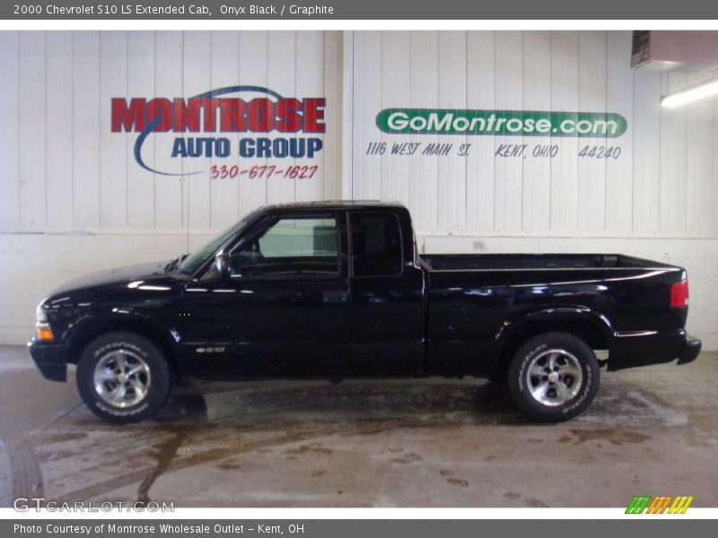 Onyx Black / Graphite 2000 Chevrolet S10 LS Extended Cab