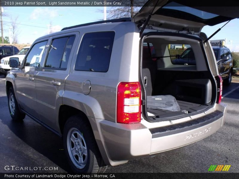 Light Sandstone Metallic / Dark Slate Gray 2010 Jeep Patriot Sport