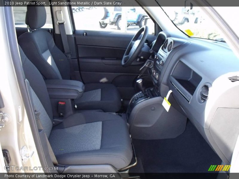 Light Sandstone Metallic / Dark Slate Gray 2010 Jeep Patriot Sport