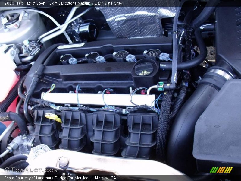 Light Sandstone Metallic / Dark Slate Gray 2010 Jeep Patriot Sport