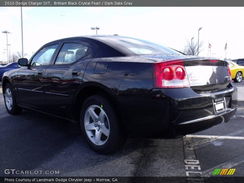 Brilliant Black Crystal Pearl / Dark Slate Gray 2010 Dodge Charger SXT