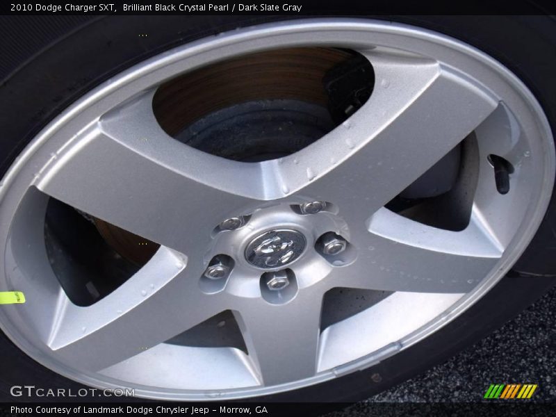 Brilliant Black Crystal Pearl / Dark Slate Gray 2010 Dodge Charger SXT