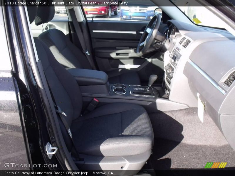 Brilliant Black Crystal Pearl / Dark Slate Gray 2010 Dodge Charger SXT