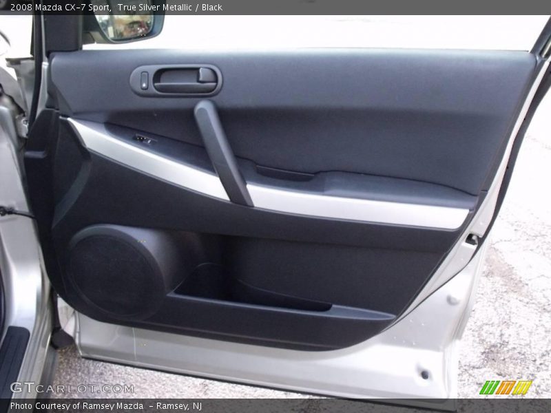 True Silver Metallic / Black 2008 Mazda CX-7 Sport