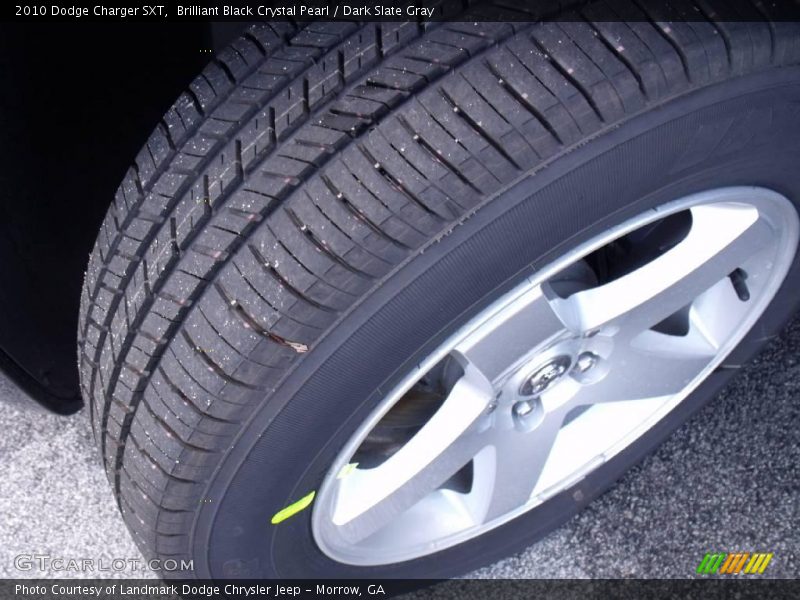 Brilliant Black Crystal Pearl / Dark Slate Gray 2010 Dodge Charger SXT