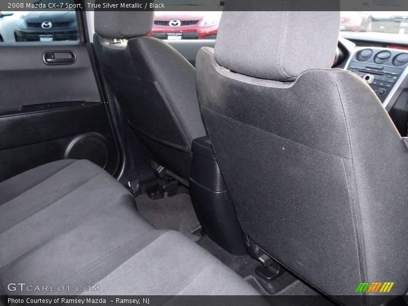 True Silver Metallic / Black 2008 Mazda CX-7 Sport