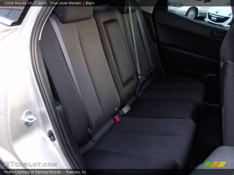 True Silver Metallic / Black 2008 Mazda CX-7 Sport
