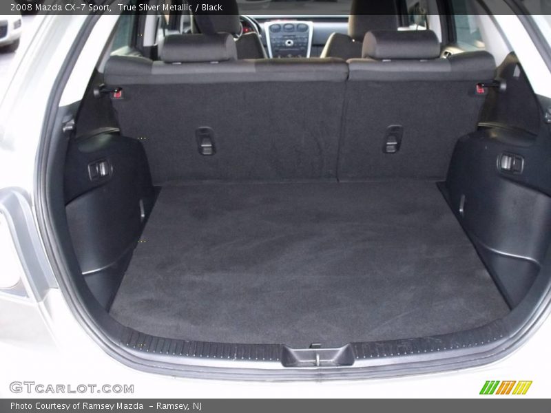True Silver Metallic / Black 2008 Mazda CX-7 Sport