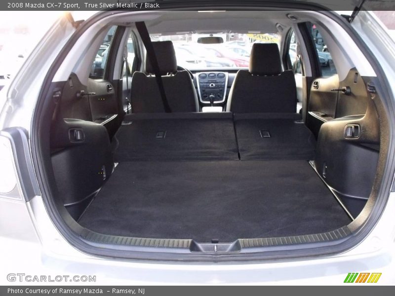 True Silver Metallic / Black 2008 Mazda CX-7 Sport