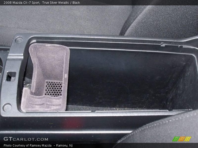 True Silver Metallic / Black 2008 Mazda CX-7 Sport