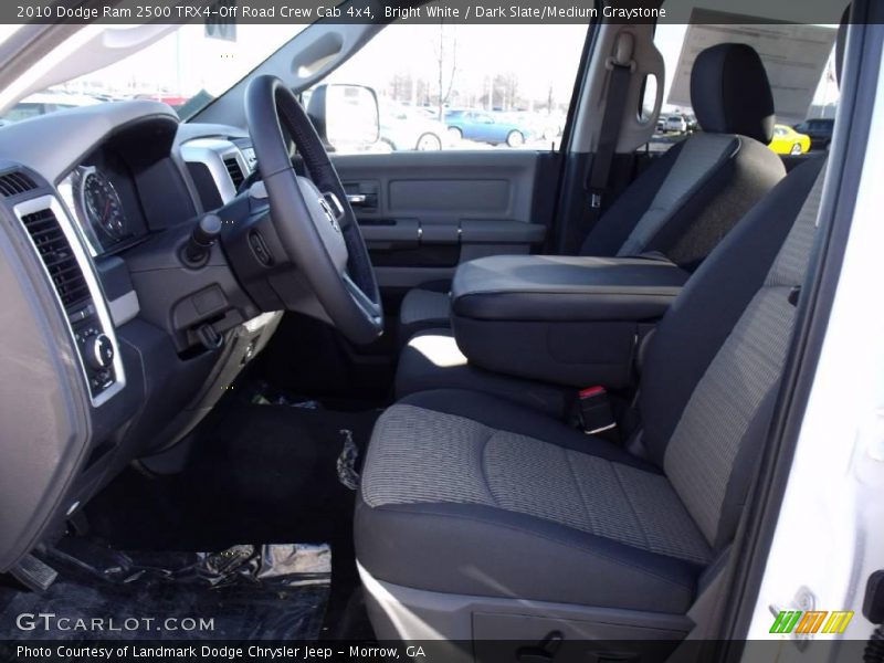Bright White / Dark Slate/Medium Graystone 2010 Dodge Ram 2500 TRX4-Off Road Crew Cab 4x4