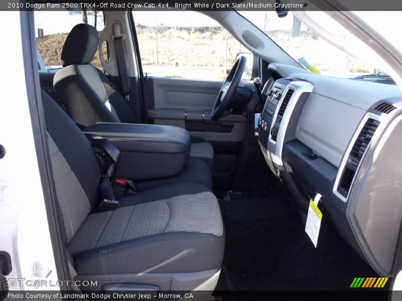 Bright White / Dark Slate/Medium Graystone 2010 Dodge Ram 2500 TRX4-Off Road Crew Cab 4x4