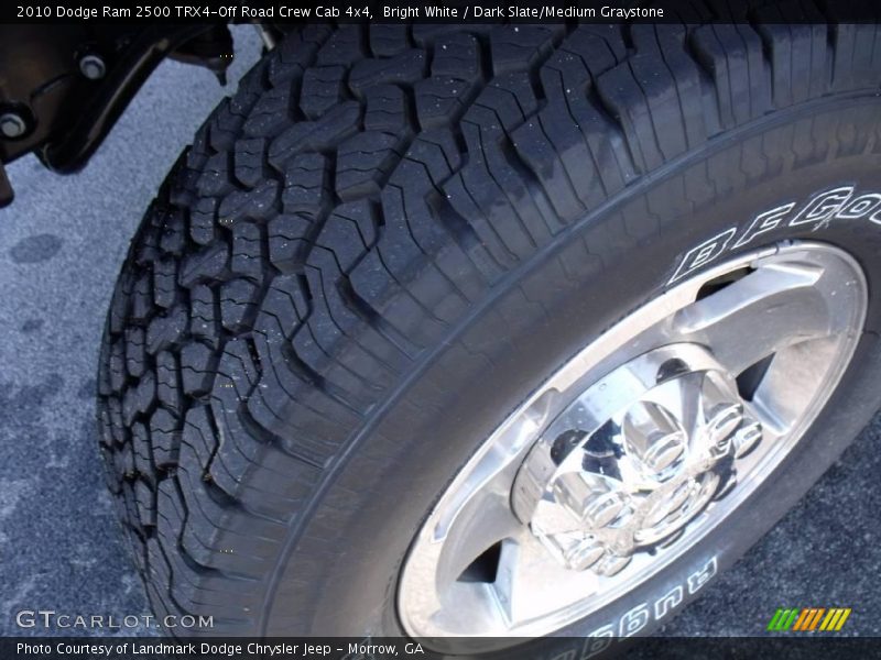 Bright White / Dark Slate/Medium Graystone 2010 Dodge Ram 2500 TRX4-Off Road Crew Cab 4x4
