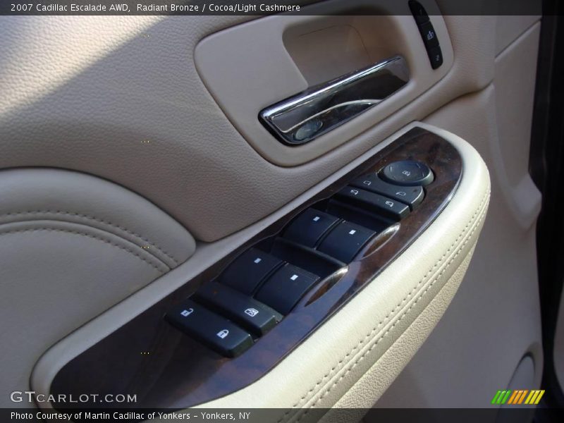 Radiant Bronze / Cocoa/Light Cashmere 2007 Cadillac Escalade AWD