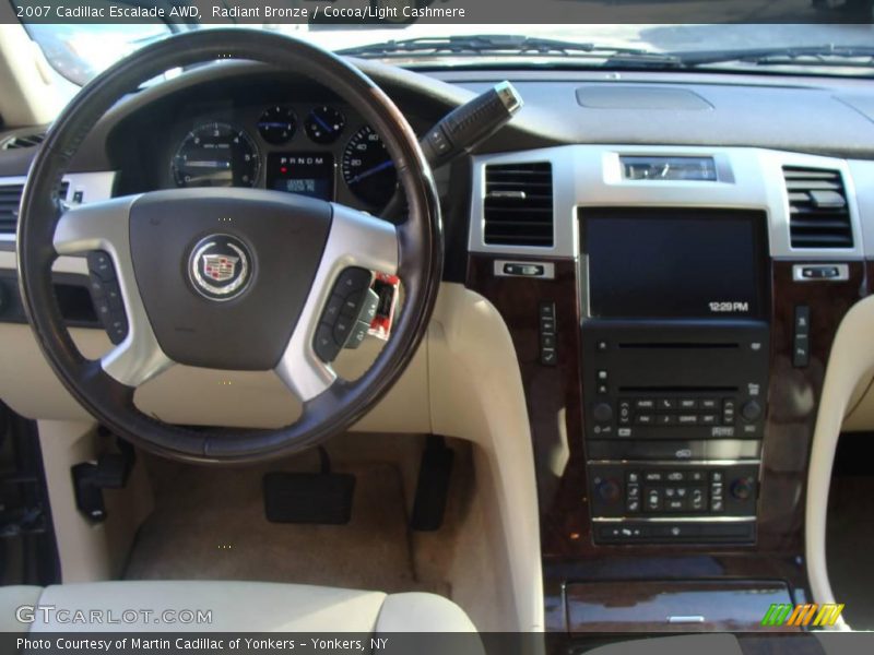 Radiant Bronze / Cocoa/Light Cashmere 2007 Cadillac Escalade AWD